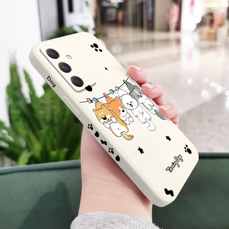 

Hanger Dog Phone Case For Samsung Galaxy A17 A56 A55 A35 A25 A15 A05 A05S A54 A34 A24 A14 A04 A04S A04E 4G 5G Cover Samsung A54 5G