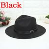 New Fashion Men Women's Jazz Hat Woolen Blend Cap Outdoor Casual Head Decoration