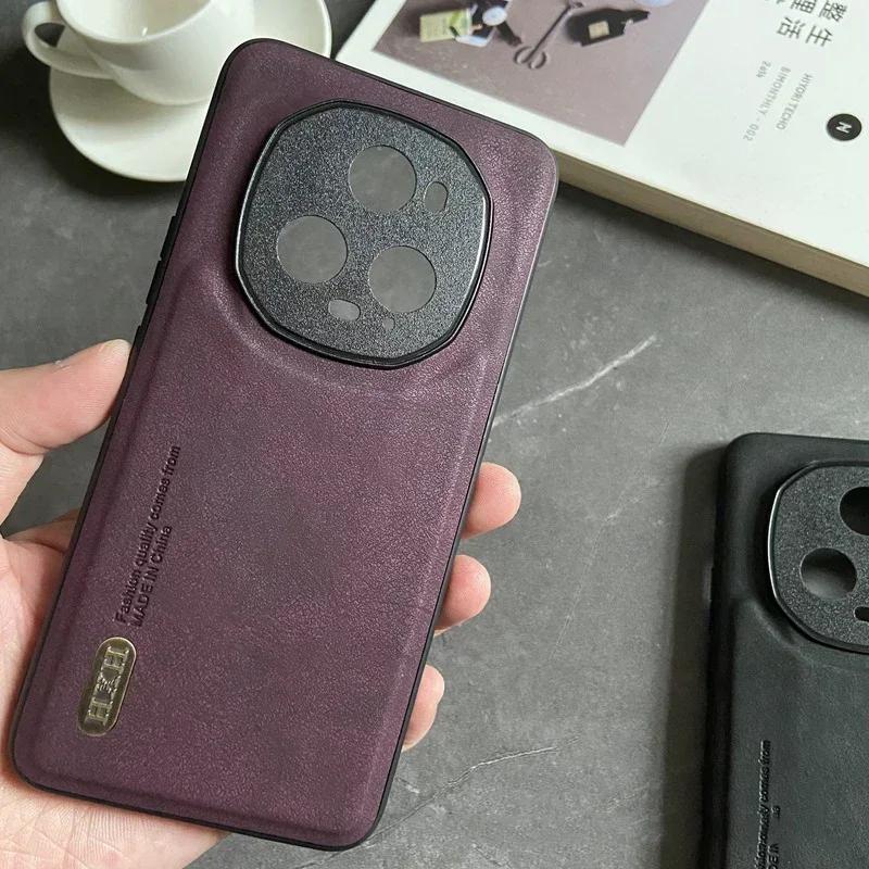 Magnetic for Honor 200 100 Magic 7 6 5 Lite Pro Ultimate SE GT X50i Case Leather Matte Soft Full Camera Protect Cover Shell Capa