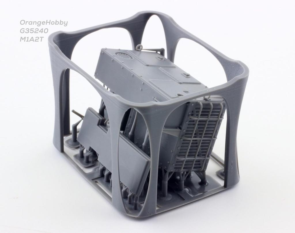 Orange Hobby Scale Modern Taiwanese M1A2T Abrams Conversion Upgrade Set Tamiya Plastic Model Parts 1/35 & (for 35269) G35-240 (Tank)