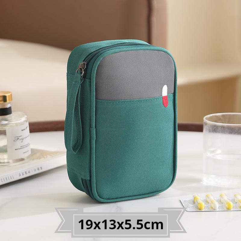 

Portable First-Aid and Medicine Storage Kit for Home, Dorm, and Car