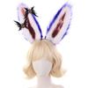 Plush Rabbit Ears Headband For Kids Soft Comfortable Hair Accessory For Party Costume Photography Color Available