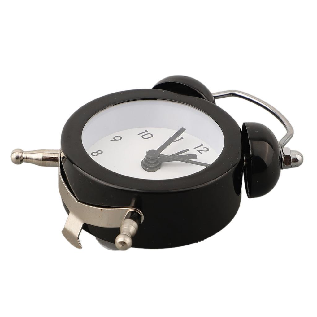 A Little Sound Alarm Clock Metal Main Body PVC Clock Face