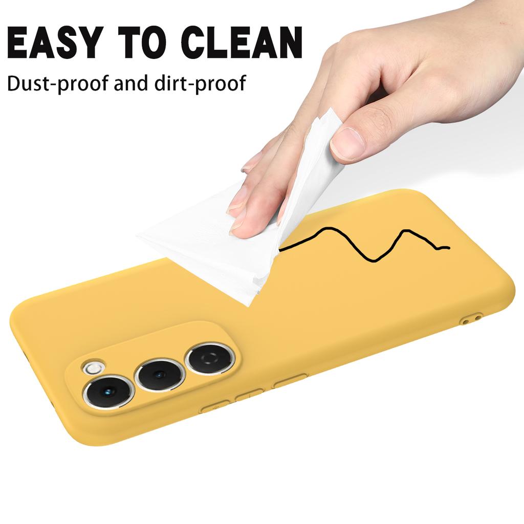 Dla TECNO Spark 40 Pro+ 4G Etui z płynnego silikonu Pokrowiec na tył telefonu z paskiem na rękę