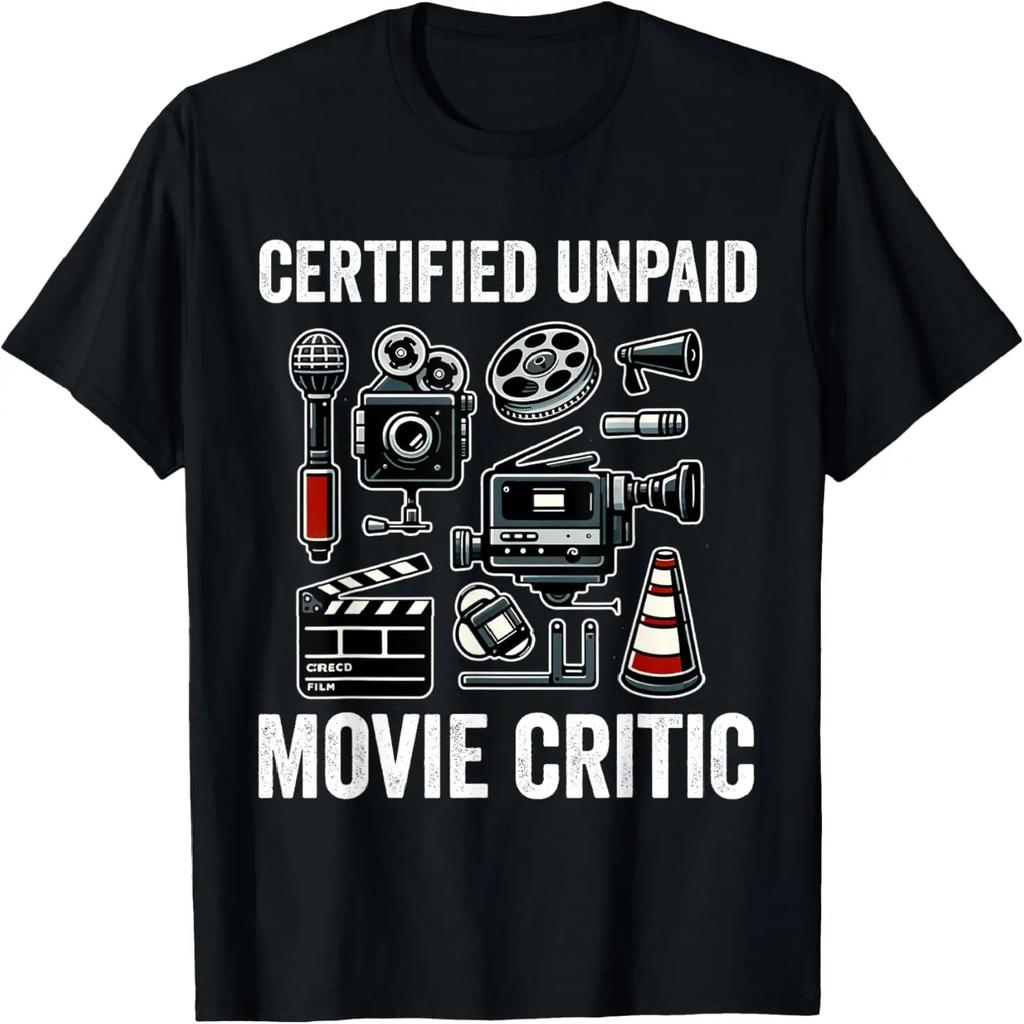Crítico de Cinema Fã de Cinema Amante Crítico Engraçado Diretor Camiseta