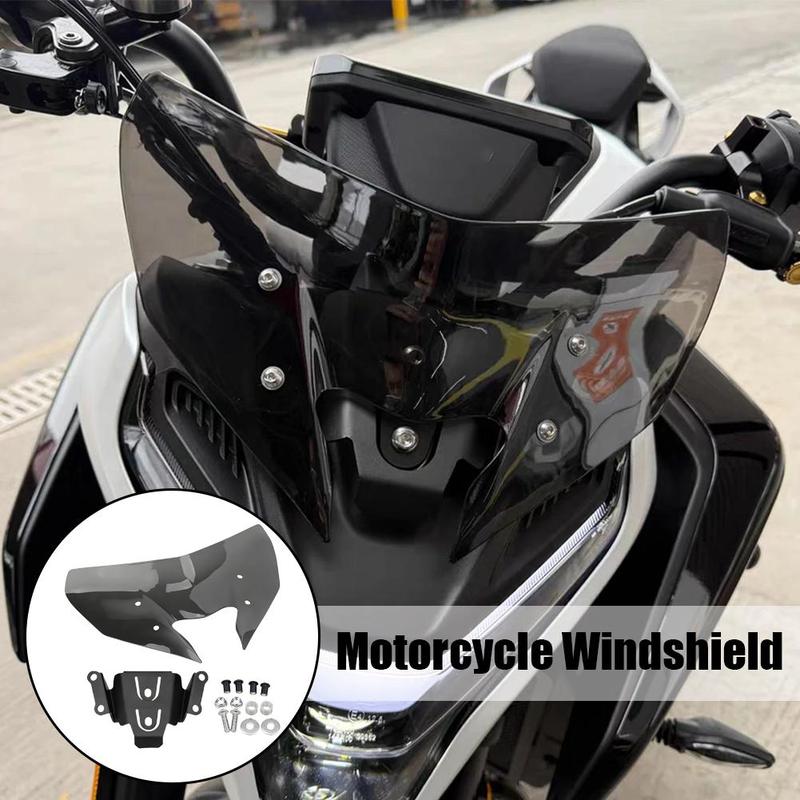 2025 675NK Windshield For CFMOTO 675NK NK675 Air Deflector Fairing Sun Visor Motorcycle Front Windshield Accessories M3B7