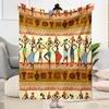 Australian Aboriginal Style 5 Blanket Durable Comfort Perfect for Bedding Bed Picnics All-Season Use Playful Design Gift for Travel Home Birthdays