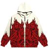 Men's Hoodie Loose Large Casual Gothic Sweatshirt Popular Street Clothes Hip Hop Style Retro Skeleton