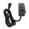 Conference Recessed Power Strip Table Socket Furniture Outlet PD 20W Fast Charging 2 USB Ports 1.5m Cord