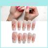 Handmade Pink Floral Nail Stickers Super Flashy Girl Style Net Red Hot Item