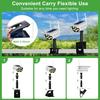 New Clip on Solar Safety Light,Outdoor Lighting,Anti-theft,Courtyard Safety Lighting with Motion Sensor,suitable for Gardens