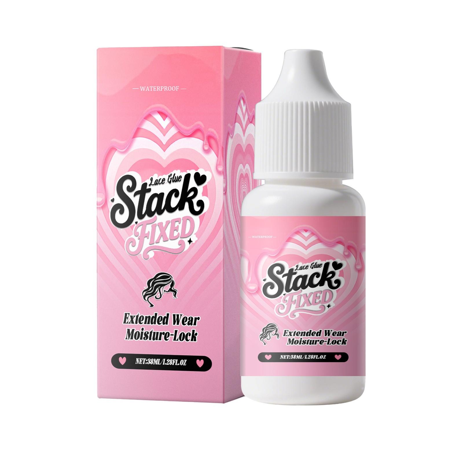 

Клей для кружевного парика прочный, и накладка парика нелегко неожиданно отклеивается.. Клей для сетки для волос с кружевом, 38 мл One Size белый