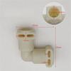 Home Brewing Silver Three-way Interface Three-way Coffee Interface Coffee Maker Accessory User-friendly Design