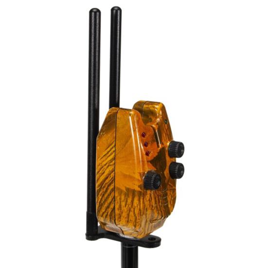 Metal Carp Fishing Alarm Holder, Heavy Duty Windproof Fishing Bite Alarm Bracket, Fishing Alert Fixator Mount, Fishing Accessories