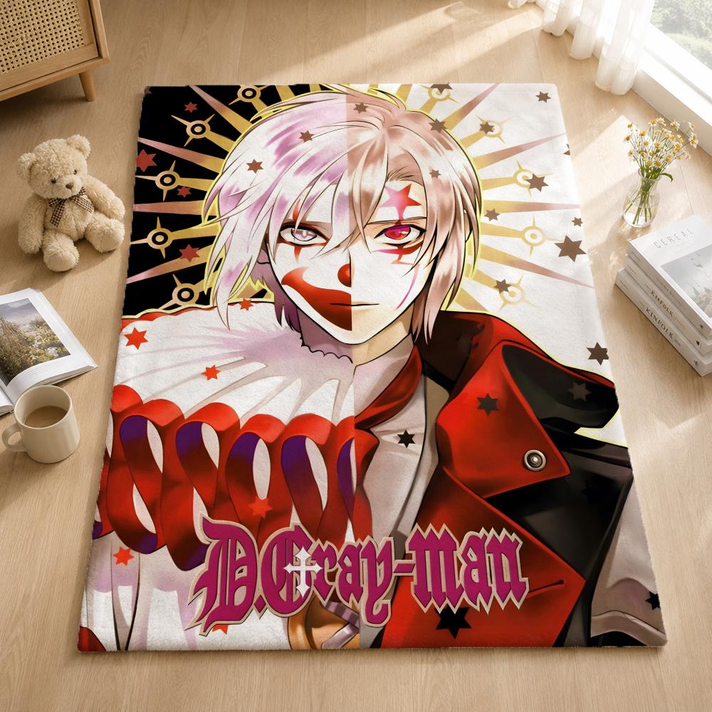Anime D-DGray man Throw Blankets Soft Warm Flannel Blanket Bedding for Bed Living room Home Sofa