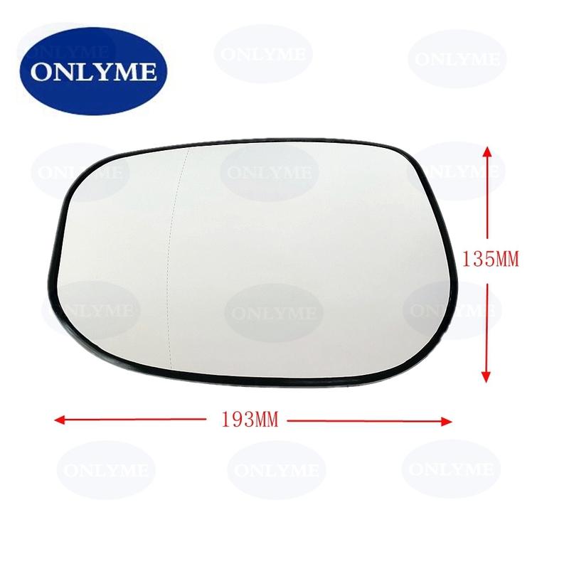 Wide angle heated car mirror glass for HONDA FIT (2009 10 11 12 13 ) JAZZ (2011-2013) CRZ