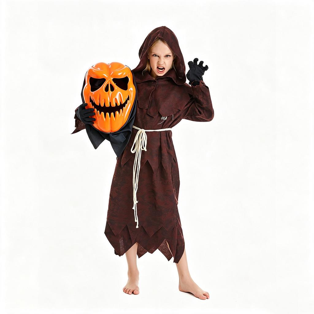 Vestito Costumi di Halloween per Bambini con - Vestito Lungo per o Festa ed Eventi Scolastici