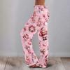 Women's Printed Wide Leg Pants Casual Relaxed Fit for Everyday Wear