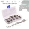 RC Screws Stainless Steel Screws Kit for Traxxas TRX-4 1/10 RC Car Off-road Crawler