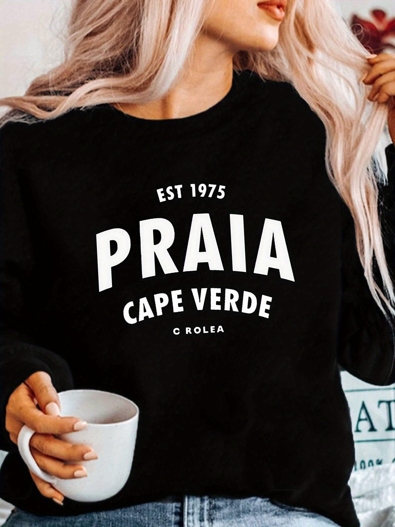 

PRAIA EST 1975 дизайн женских свитшотов XXL чёрный