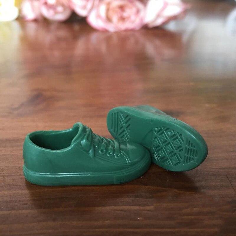 9pairs/lot Sneakers Shoes For Blythe Doll Colorful Doll Shoes For Licca Doll Shoes For Momoko 1/6 Dolls Accessories Kids Toy