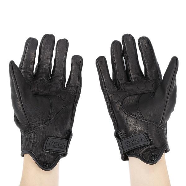 Lederhandschuhe Motorrad-Rennfahrer Bewaffnete winddichte Handschuhe Winter  All Fingers Transport-Fahrradhandschuhe gnstig kaufen  Preis, kostenloser  Versand, echte Bewertungen mit Fotos  Joom