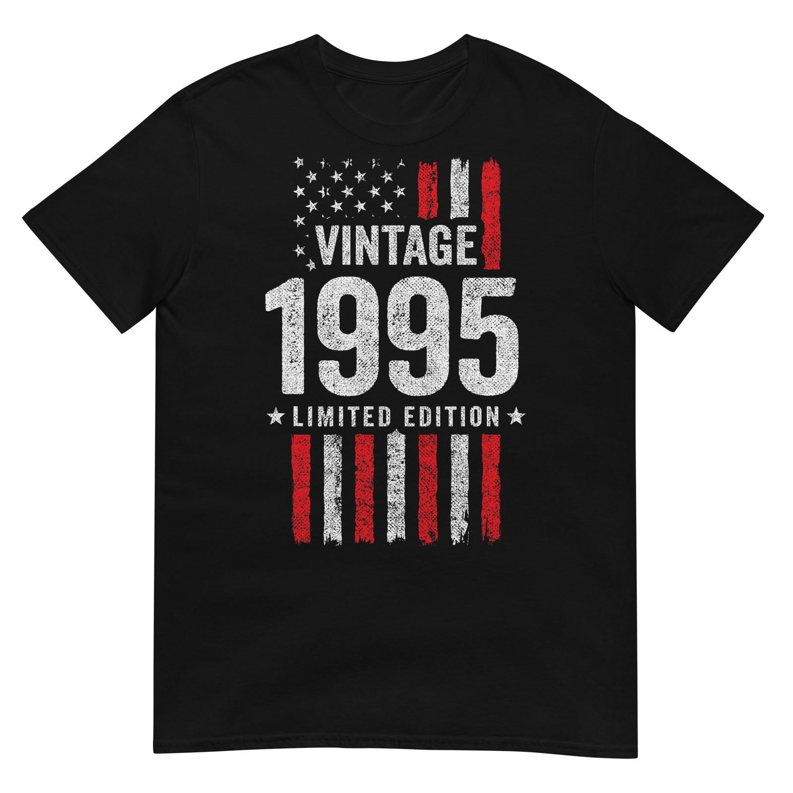 День рождения 1995 - Родился в 1995 году - Винтажная футболка 1995 года, Ограниченный выпуск S