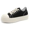 Big head Derby shoes thick sole cushioning comfortable casual shoes original design niche board shoes