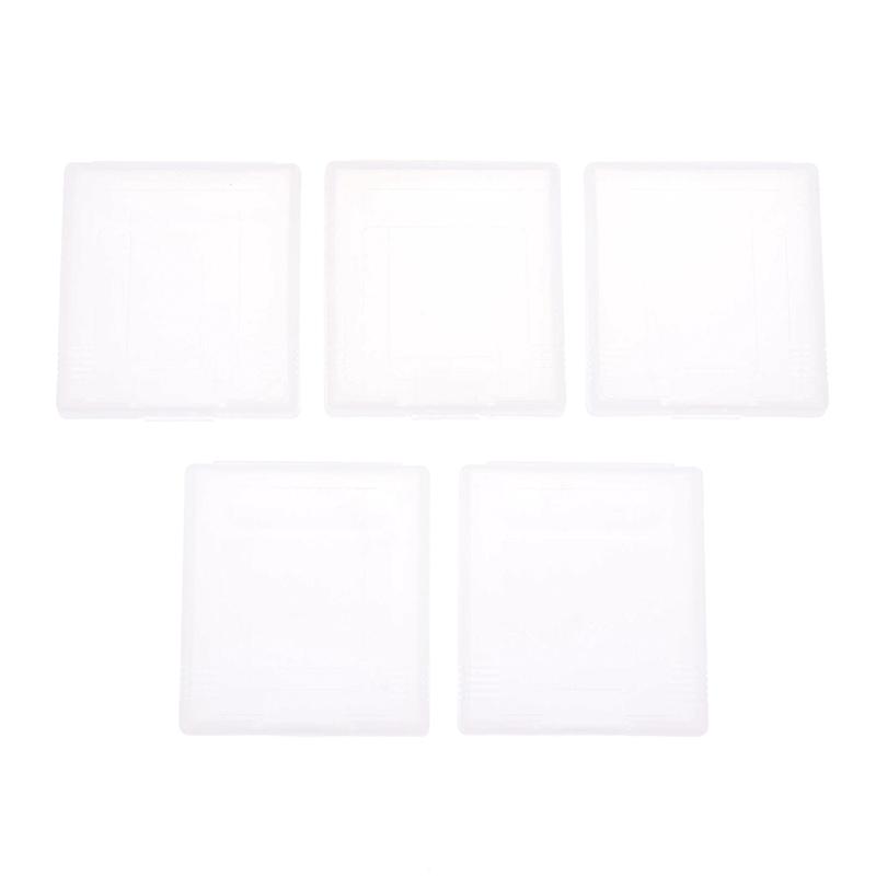 5Pcs Transparent Game Cartridge Case For Gameboy Advance Gba Gbc Plastic Dustproof Box Cover For Gameboy Color Pocket