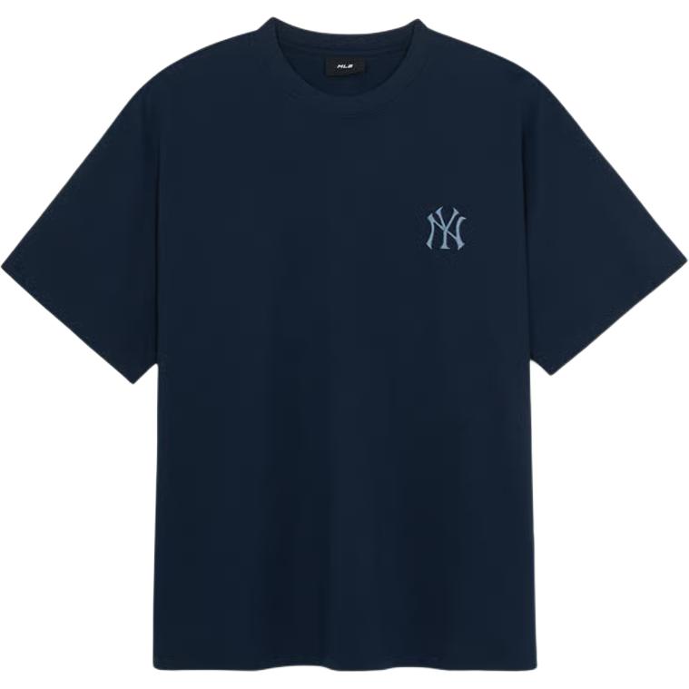 New MLB T Shirts Men's Marine Blue 3ATSM0754-50NYS