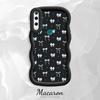 Malovaný vzor Big Wave Edge Měkký silikonový materiál Macaron Pouzdro na telefon Nárazuvzdorný ochranný gumový obal pro iPhone Huawei Honor Infinix Tecno