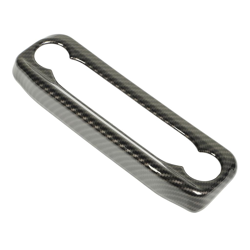 Center Console Cover Trim Carbon Fiber Style Frame Panel Decoration Replacement for Ford Bronco Sport 2021 and Later