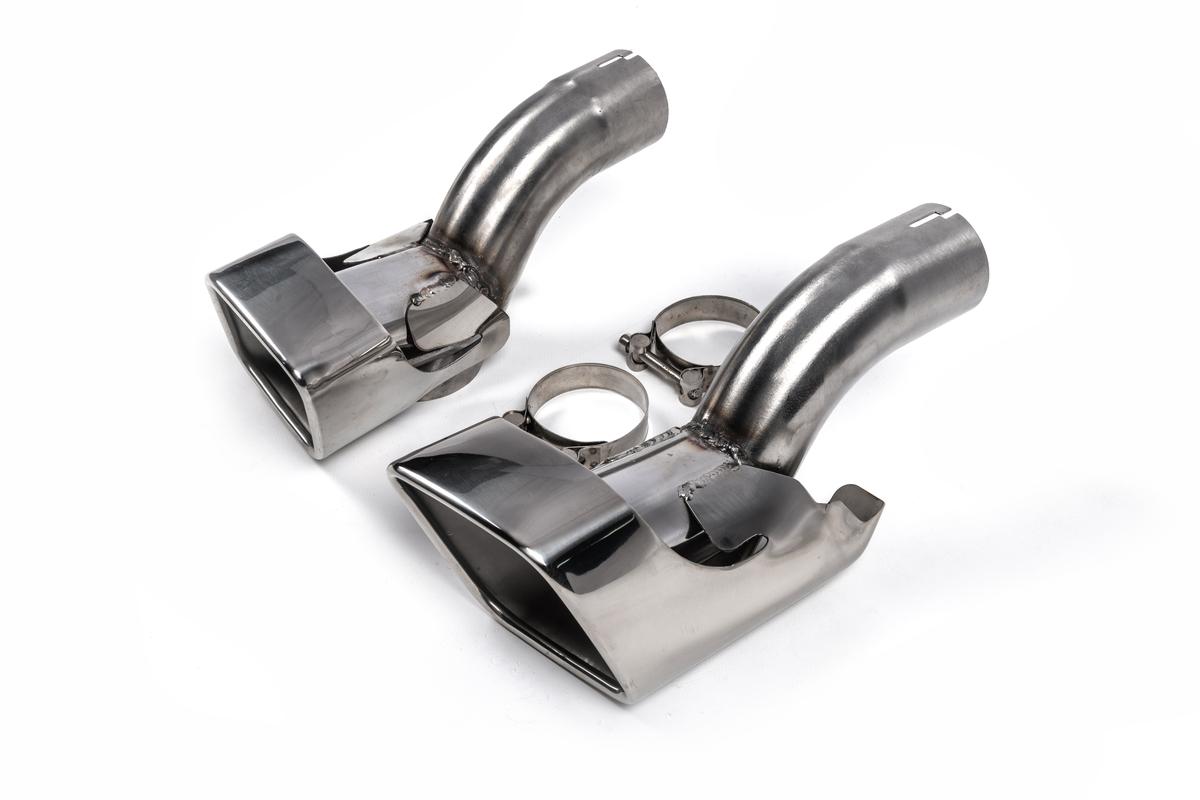 

Насадки на глушник V1 (2 шт, нерж) для Range Rover Sport 2005-2013 рр.