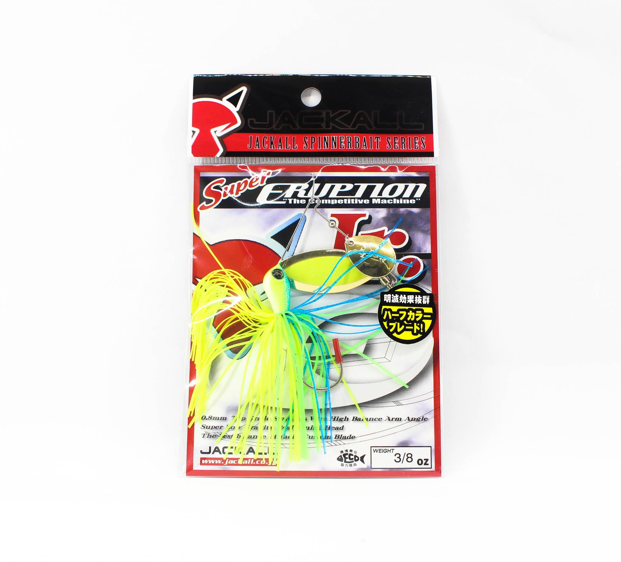 

Jackall Spinner Bait Lure Super Eruption Jr 3/8 Oz Blueback Chart (3878)