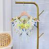Embroidery Floral Neckline Buckle Front Ancient Hanfu Costume Fake Collar Shawl