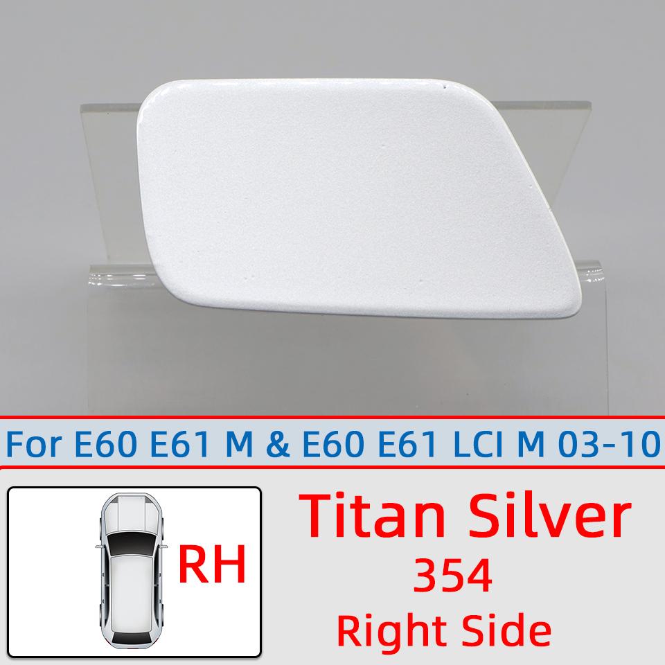 High Quality Auto Parts For BMW Series 5 E60 E61 LCI M-Sport 2003-2010 #51117897211 Headlight Washer Nozzle Spray Cover Cap