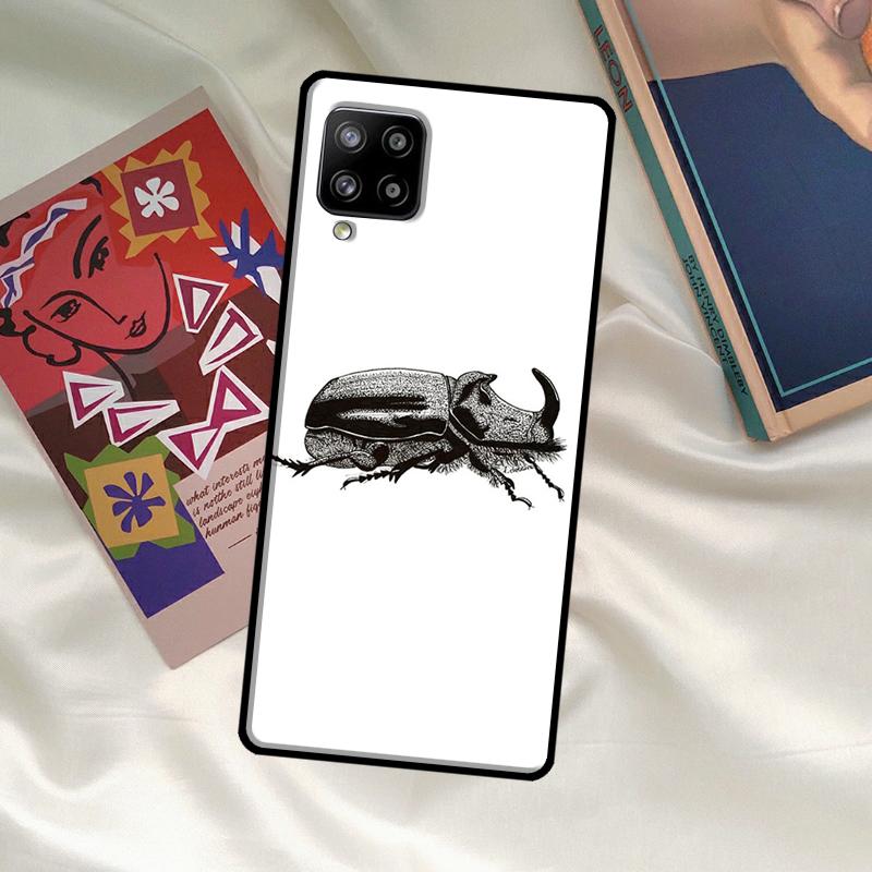 Beetles Insects Case For Samsung Galaxy A33 A13 A36 A56 A23 A52 A32 A12 A54 A34 A14 A16 A26 A53 A15 A35 A55