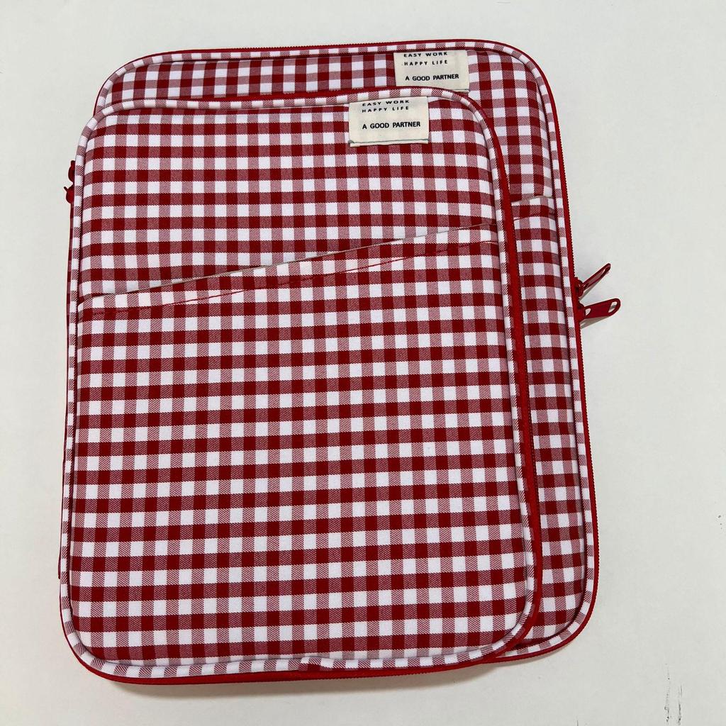 Livework Plaid iPad/Tablet Bag for MacBook 13-Inch Notebook