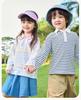 100% Cotton Dudu Home Kids Polo T-Shirt - Spring Arrival: Long Sleeve Boys & Girls