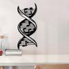 Spiral Harmony Metal Wall Art Vintage Iron Sculpture Music Room Decor Gift