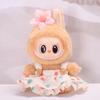 2dílná sada oblečení pro panenky Labubu, doplňky, stylová sada kawaii oblečení vhodná pro panenku Labubu o velikosti 15 cm a 17 cm