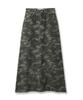 AVANDRESS Camouflage Long Denim Skirt Camo