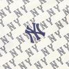 MLB T Shirts Unisex White Crew Neck Moderate Straight Fit 3ATSM0134-50CRD