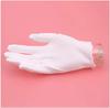 10 Par Vita Arbetsförsäkring Bomullstyg Tunna Etikettinspektionshandskar