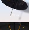 Q Fully Automatic Extra-Large Umbrella: Sun & Rain Dual Use, Reinforced Anti-UV Sunshade for Men & Women.