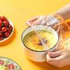 1200pcs Disposable Plastic Wrap | Elastic Cover Film for Fruits,Vegetables,Plates, Bowls-Durable, Ideal for Kitchen,Picnics,BBQs
