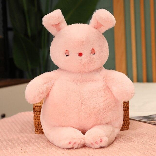 Long Ear Rabbit Peluche Toys Lovely Appease Rabbit Bunny Plushie Pillow Sleeping Cushion Kawaii Gift For Girls