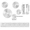 7Pcs/Set Circular Saw Cutter High Speed Steel Woodworking Cutting Discs for Woodworking Rotary Tool