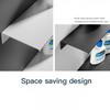 Aluminum alloy storage rack, minimalist style, no drilling, living room, kitchen, bathroom, wall mounted storage rack