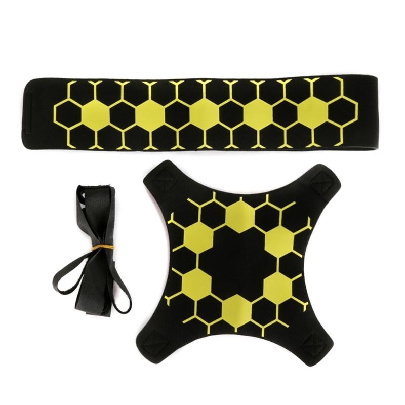 Adjustable Football Kick Trainer Soccer Ball Training Equipment Soccers Trainer Solos Practice Assistance Elastic Belt